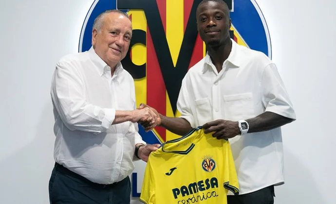 Nicolás Pepé es oficialmente nuevo jugador del Villarreal