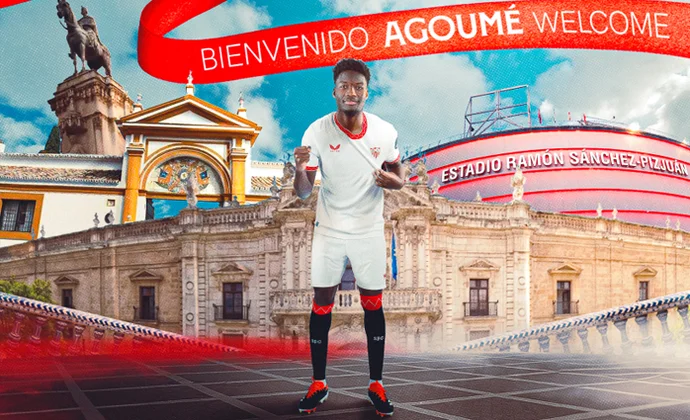 Lucien Agoumé es oficialmente nuevo jugador del Sevilla
