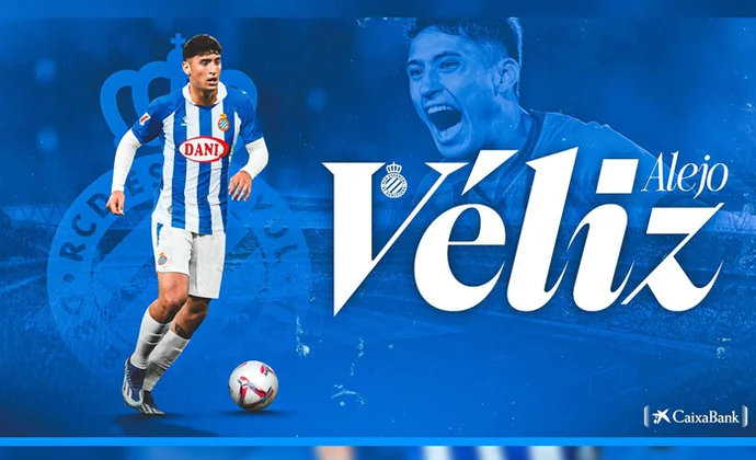 Alejo Véliz es oficialmente nuevo jugador del Espanyol