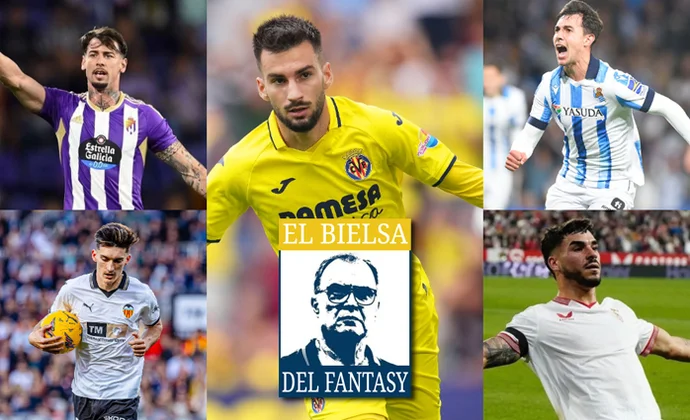 Las recomendaciones de pretemporada del Bielsa del Fantasy: Real Sociedad, Sevilla, Valencia, Valladolid y Villarreal