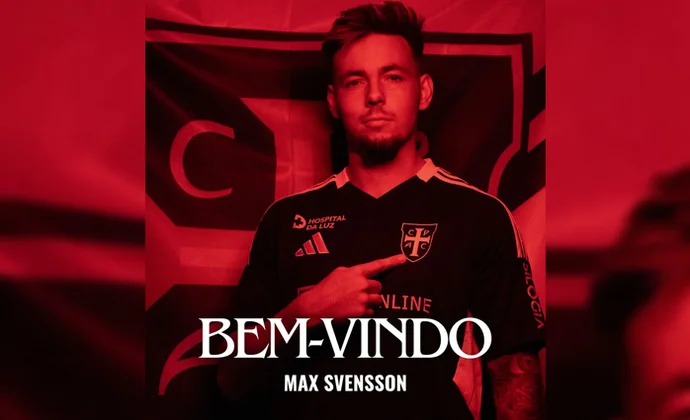 Max Svensson es oficialmente nuevo jugador del Casa Pia