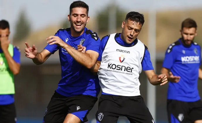 Pablo Ibáñez trabaja parcialmente en la primera sesión del jueves