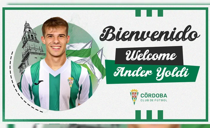 Osasuna hace oficial la cesión de Ander Yoldi al Códoba