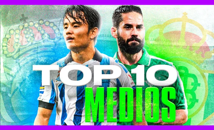 Top 10 mejores centrocampistas fantasy para LaLiga 24/25, por Carrasco