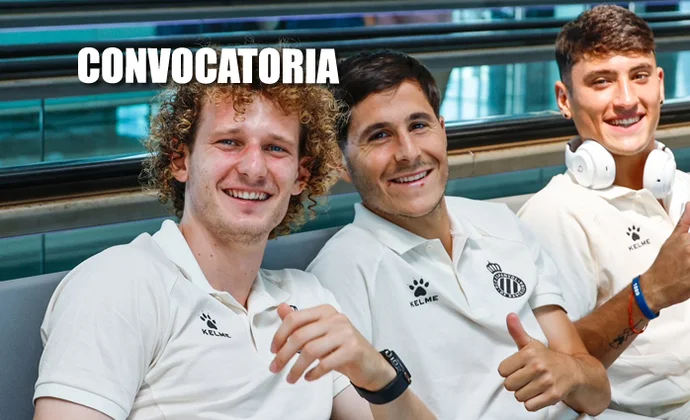 F. Pacheco, Sadik y Lazo se quedan fuera de la lista y entra otro Pacheco, portero del filial