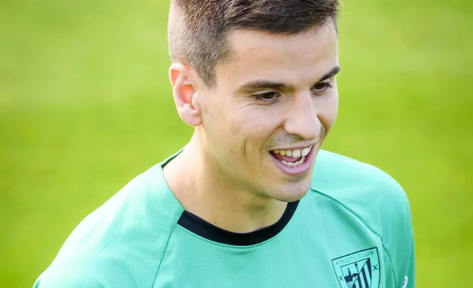 Galarreta pudo hacer con el grupo el segundo tramo de la sesión