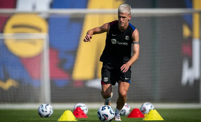 Olmo, Ferran y Yamal, novedades en la sesión de este sábado. Vitor Roque se ausenta