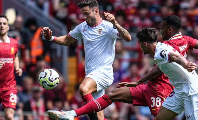 Ficha técnica del amistoso: Liverpool 4-1 Sevilla