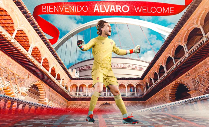 Álvaro Fernández es oficialmente nuevo jugador del Sevilla