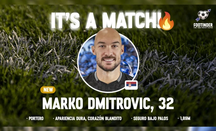 Marko Dmitrovic es oficialmente nuevo jugador del Leganés