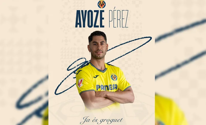 Ayoze Pérez es oficialmente nuevo jugador del Villarreal