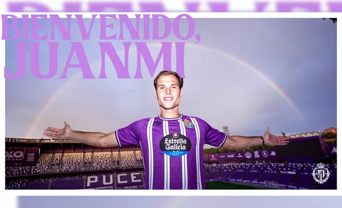 Juan Miguel Latasa es oficialmente nuevo jugador del Real Valladolid