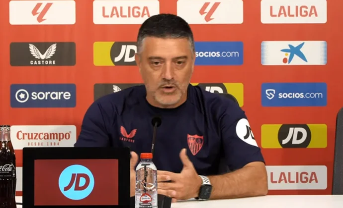 Pimienta explica cómo llega el equipo y habla de Saúl, Agoumé, Badé, Marcao, Sergi Roberto, Iheanacho, Isaac, Jordan, Nyland, Álvaro y Navas