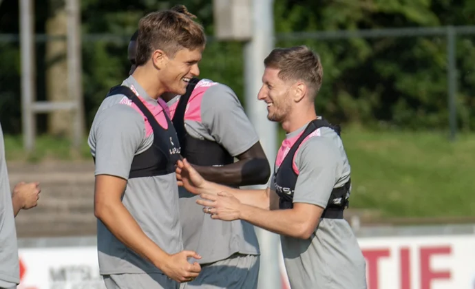 Álvaro García, Raúl de Tomás y Montiel, bajas en el entrenamiento del miércoles