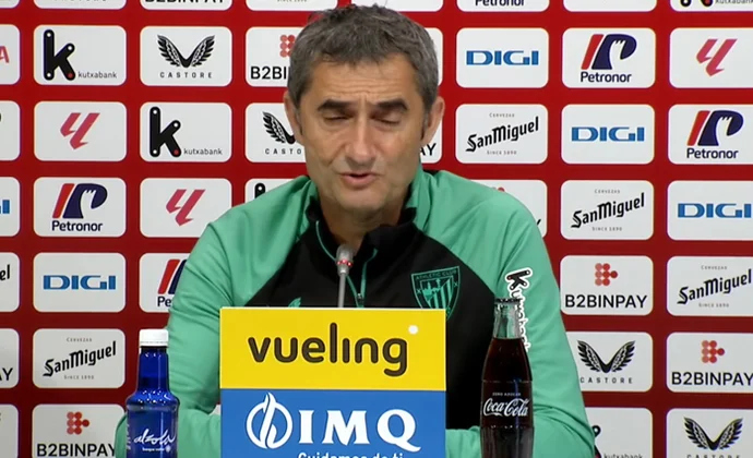 Valverde, sobre Agirrezabala, Vivian, Yeray, Adu Ares, Serrano, Nico Williams y el Getafe