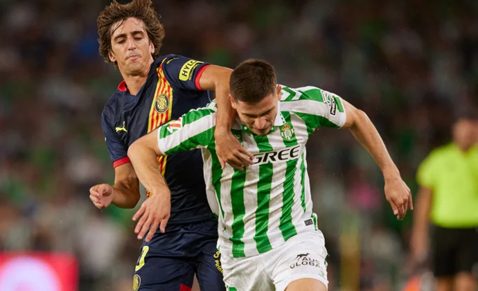 Jornada 1: Betis 1-1 Girona. Estadísticas y puntos fantasy