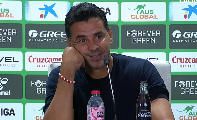 Míchel analiza el empate y habla de Misehouy, Almena, Abel Ruiz, Miovski y explica su alineación