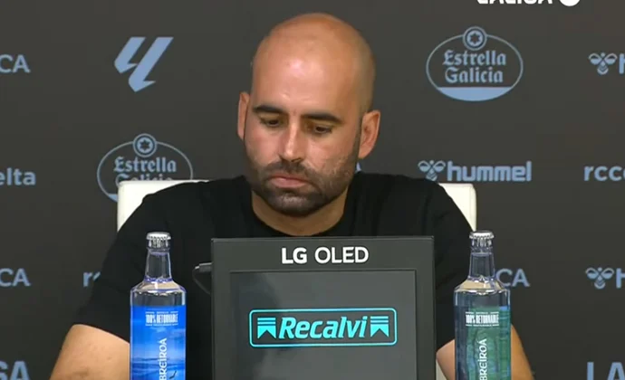 Giráldez analiza la victoria y habla de Javi Rodríguez, Mingueza, Ristic, Swedberg, Iglesias y Moriba