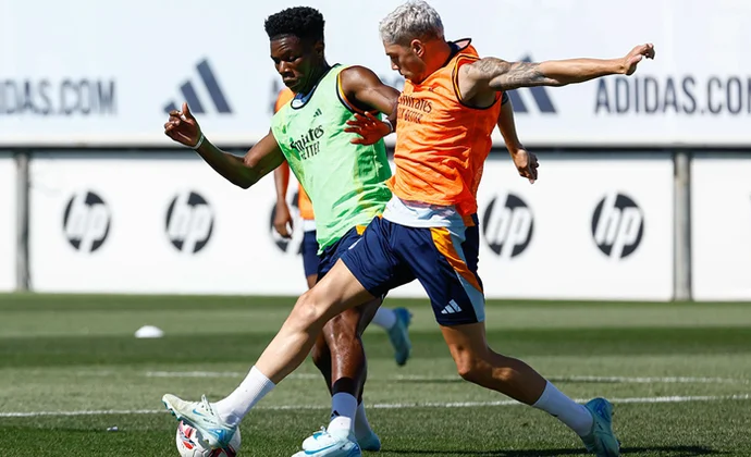 Alaba y Camavinga, bajas en la vuelta al trabajo en Valdebebas