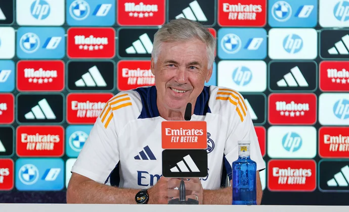 Ancelotti da por cerrada la plantilla y habla de Mbappé, Bellingham y Rodrygo