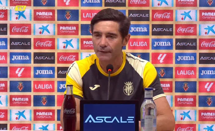 Marcelino, sobre Ayoze, Coquelin, Baena, Akhomach, Gerard, Bailly, Danjuma, Pedraza, Foyth y Denis Suárez