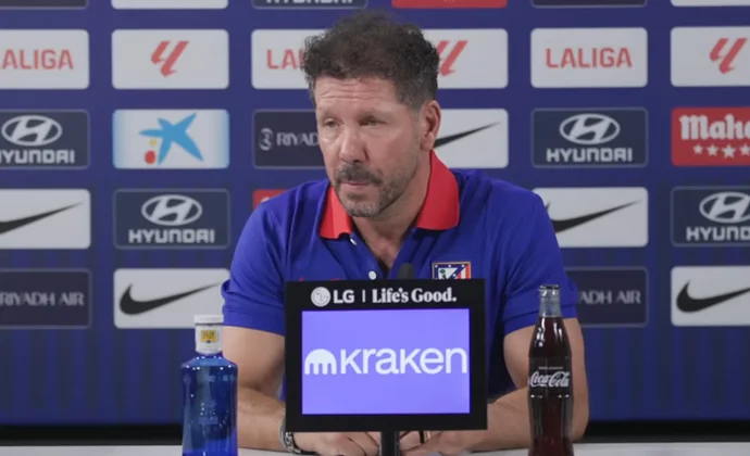 Simeone habla de Sorloth, Le Normand, Julián, Joao Félix y el mercado