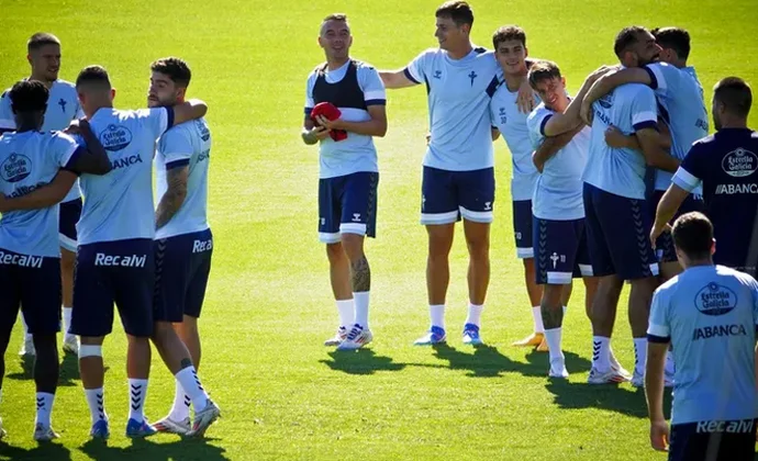 El Celta vuelve al trabajo sin Guaita, De la Torre y un Ristic que tiene el parte médico actualizado