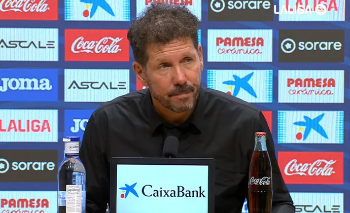 Simeone analiza el partido y explica el cambio de Sorloth