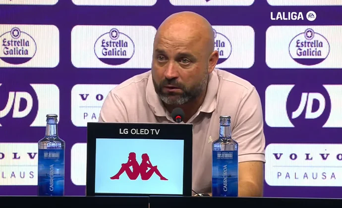 Manolo lamenta la mala primera parte y habla de Tejero, Véliz, Cardona, Kral, Kumbulla y el mercado