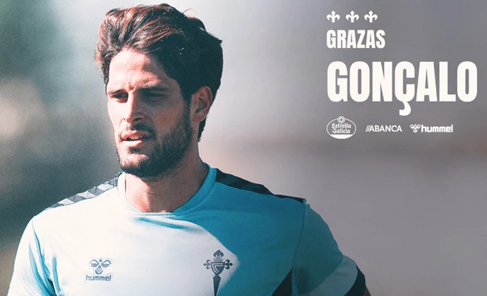 El RC Celta hace oficial la rescisión del contrato de Gonçalo Paciencia