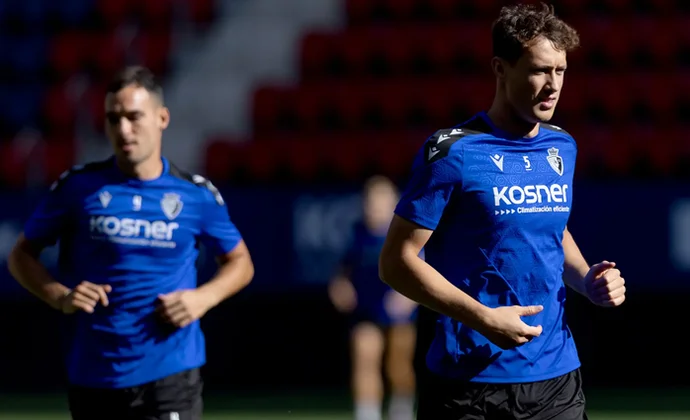 Osasuna completa otro entrenamiento sin los tres lesionados