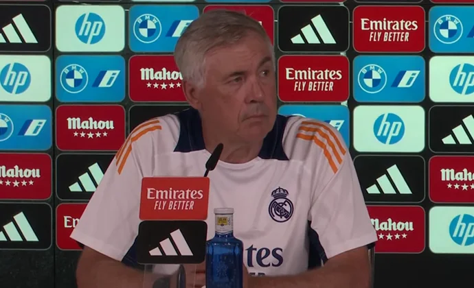 Ancelotti revela un golpe de Bellingham y habla de Rodrygo, Mbappé, Endrick, Mario Martín y el juego del equipo