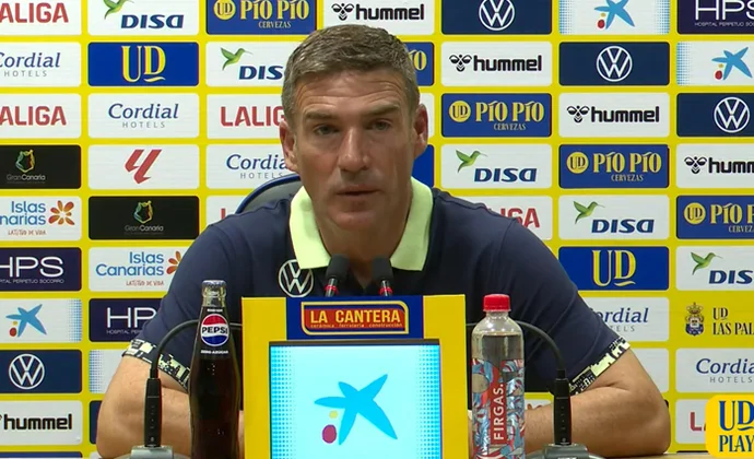 Carrión explica cómo llega el equipo y habla de Clemente, Viti, Mata, Sandro y el Leganés