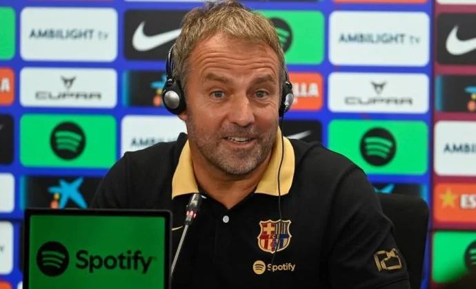 Flick habla de Gündogan, Olmo, Christensen, Casadó, Fermín, Nico Williams, Yamal y Raphinha