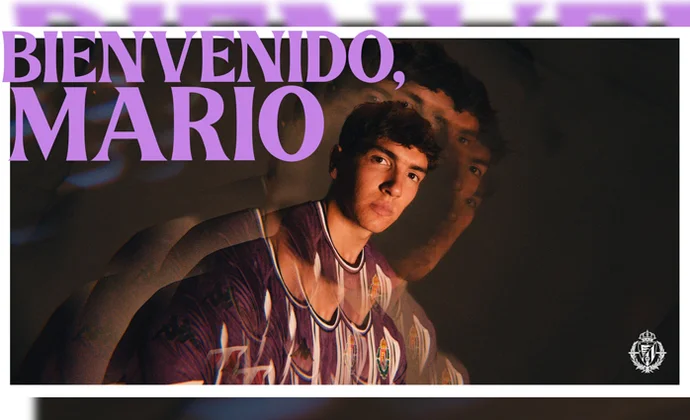Valladolid y Real Madrid hacen oficial la cesión de Mario Martín
