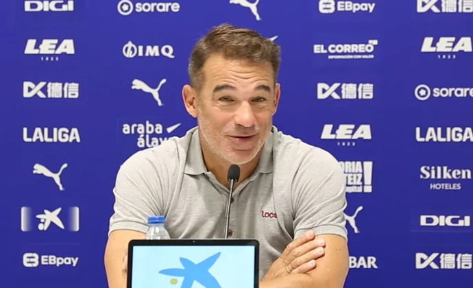 Luis García revela que están todos aptos y habla de Rioja, Rebbach, Carlos Martin y el Betis