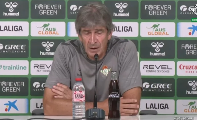 Pellegrini, sobre Vieites, Fornals, Vitor Roque, Natan, Isco, Fekir, Altimira, el Alavés y las rotaciones