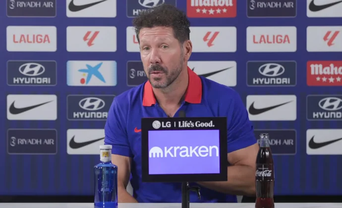Simeone habla de Sorloth, Gallagher y el nivel de la plantilla