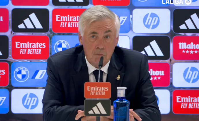 Ancelotti celebra el triunfo y habla de Valverde, Mbappé, Endrick, Güler, Lunin y Brahim