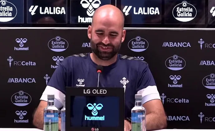 Giráldez, sobre Borja Iglesias, Moriba, Mingueza, Aidoo, las rotaciones y el posible descanso a Aspas