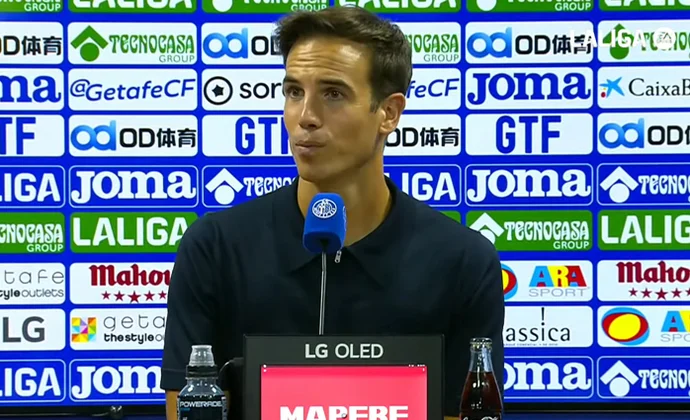 Íñigo Pérez valora positivamente el punto, esplica las suplencias de Isi y Unai López y habla del mercado