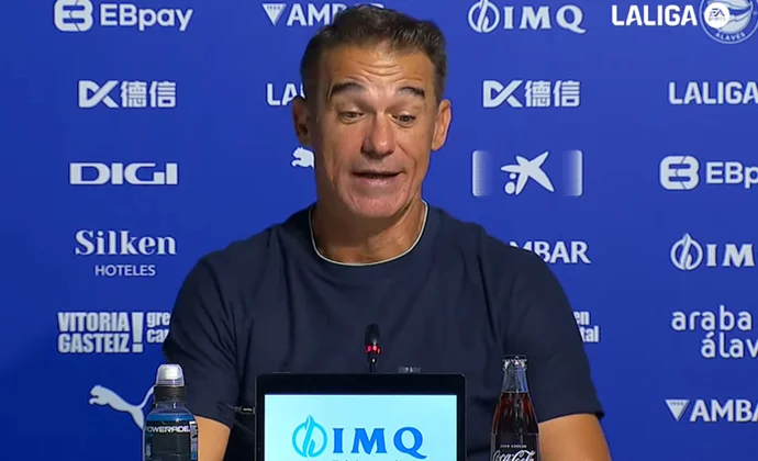 Luis García analiza el empate y habla de Sedlar, Carlos Martín, Sivera, Tenaglia y Carlos Vicente