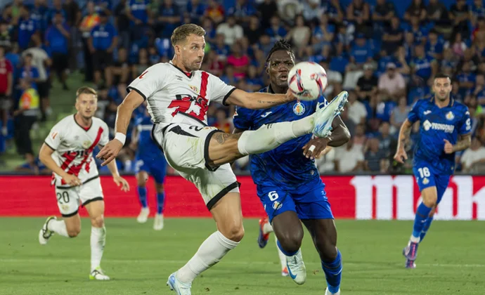 Jornada 2: Getafe 0-0 Rayo. Estadísticas y puntos fantasy