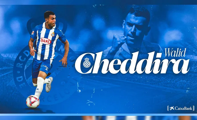 Walid Cheddira es oficialmente nuevo jugador del Espanyol