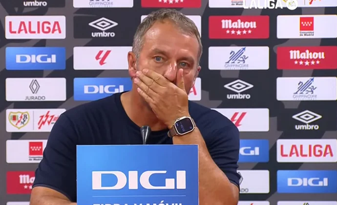 Flick analizó el triunfo y habló de Bernal, Pedri y Olmo