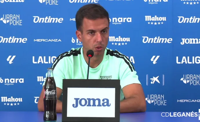 Borja Jiménez no revela si hará rotaciones y habla de Juan Cruz, Franquesa y el Valladolid