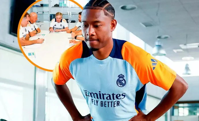 Alaba empieza a correr sobre el verde y apunta a noviembre