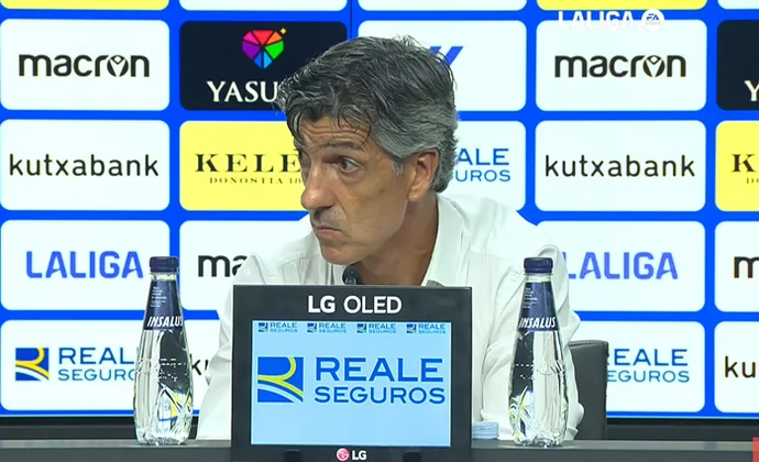 Imanol, sobre Sucic, Jon Martín, la expulsión de Oyarzabal y las pocas rotaciones