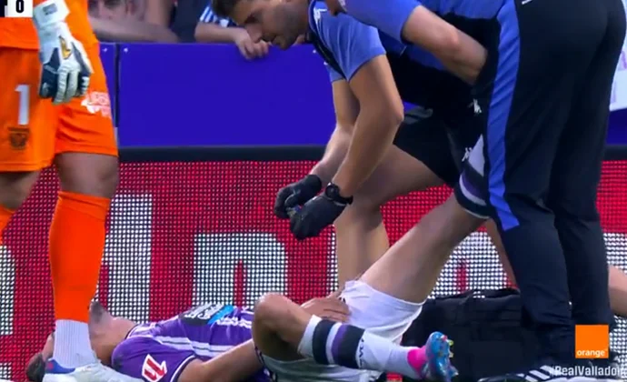 Raúl Moro solo sufrió una subida de gemelo