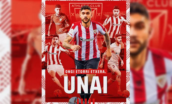 Athletic y Celta hacen oficial la cesión de Unai Núñez